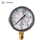 Glycerine Żejt Mimli Pressjoni Gauge