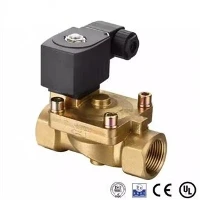 Żewġ Valv tas-Solenojd b'Temperatura Għolja tad-Dijaframma f'żewġ direzzjonijiet